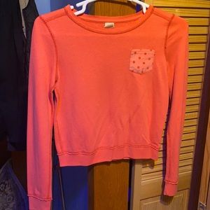Hollister pink sweater size medium